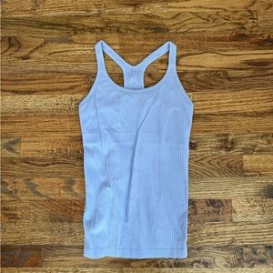 Lululemon Light Purple Ribbed Tank Top
